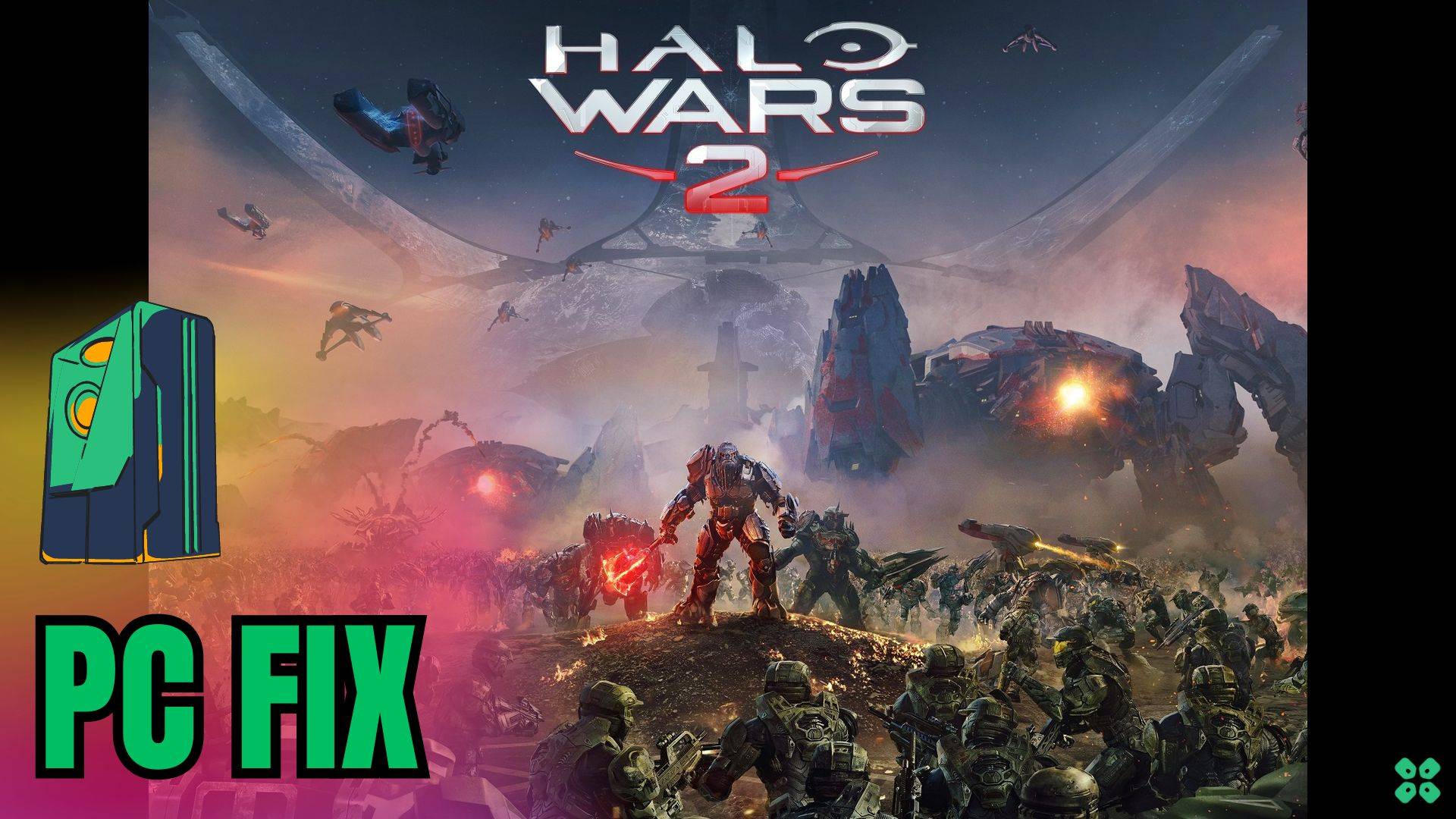 Artwork of Halo Wars 2 and its fix of crashing by TCG