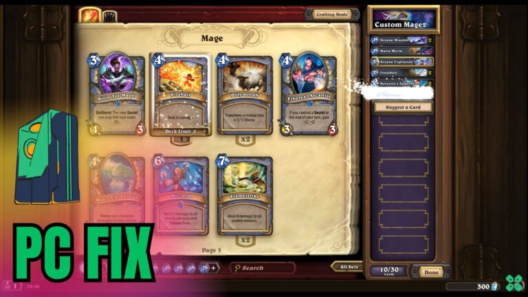 Artwork of Hearthstone and its fix of crashing by TCG