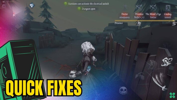 Artwork of Identity V and its fix of crashing by TCG