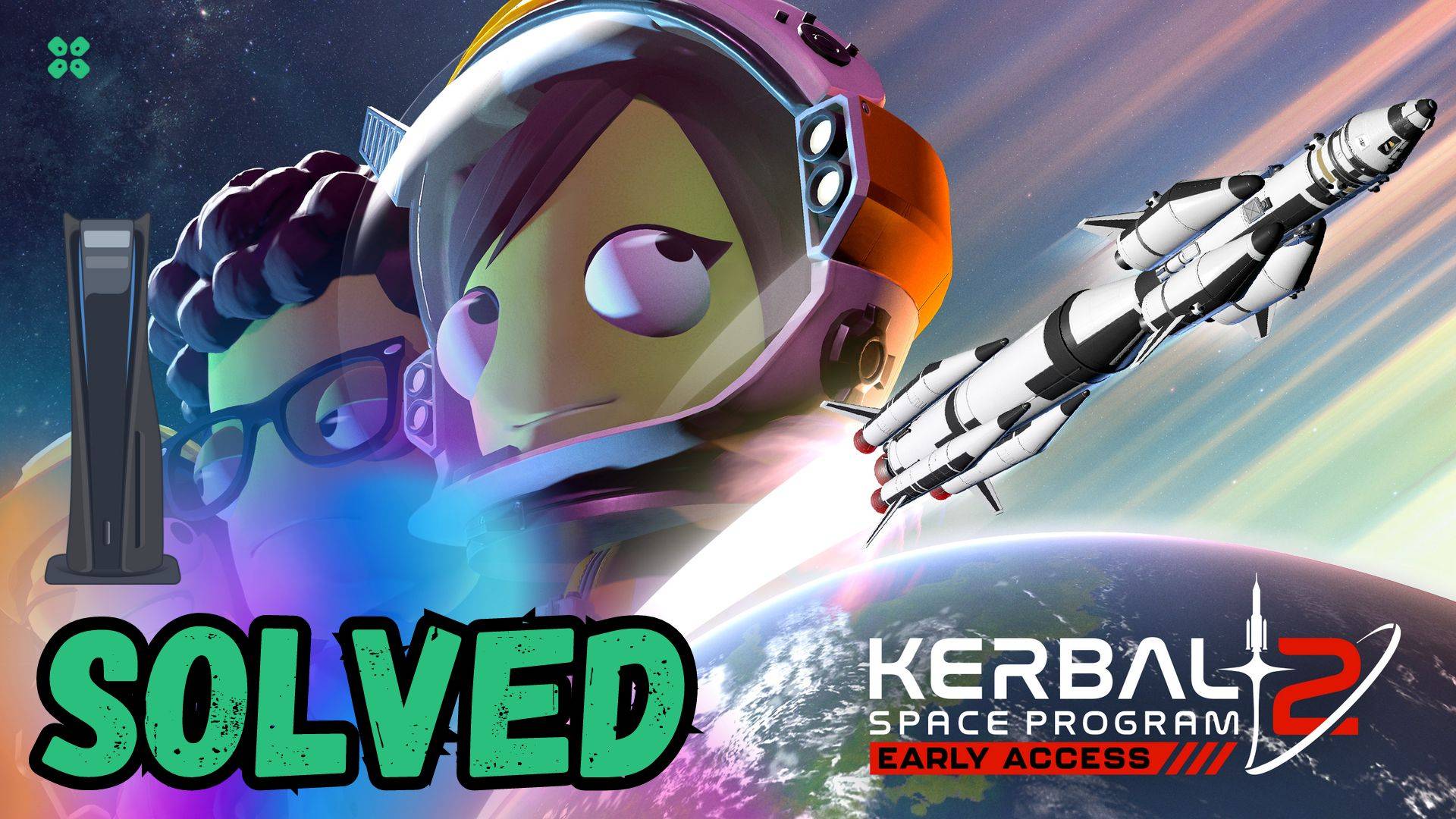 Artwork of Kerbal Space Program 2 and its fix of lagging by TCG