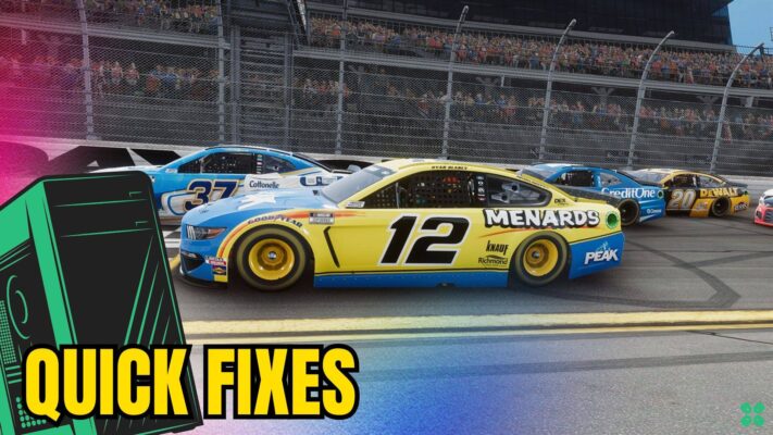Artwork of NASCAR Heat 5 and its fix of lagging by TCG