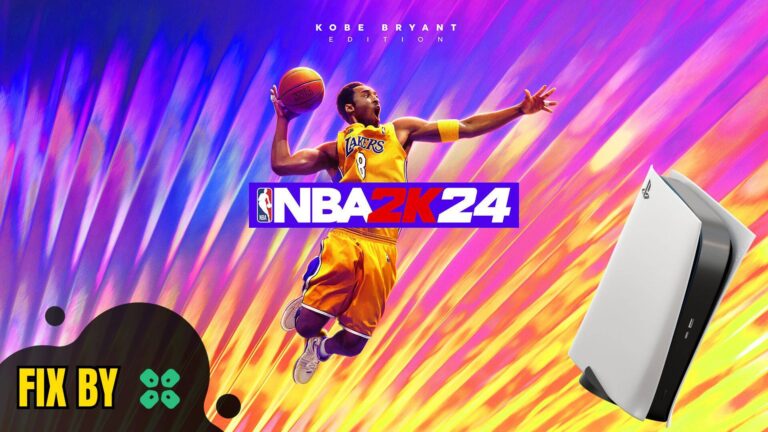 Artwork of NBA 2K24 and its fix of crashing by TCG