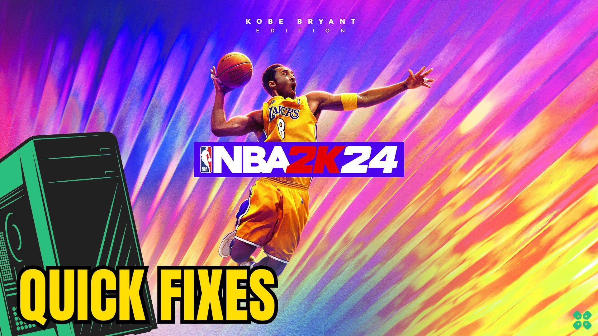 Artwork of NBA 2K24 and its fix of lagging by TCG