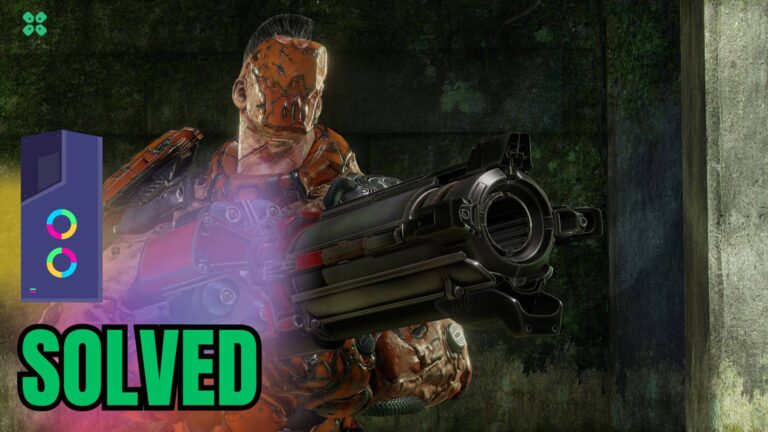 Artwork of Quake Champions and its fix of crashing by TCG