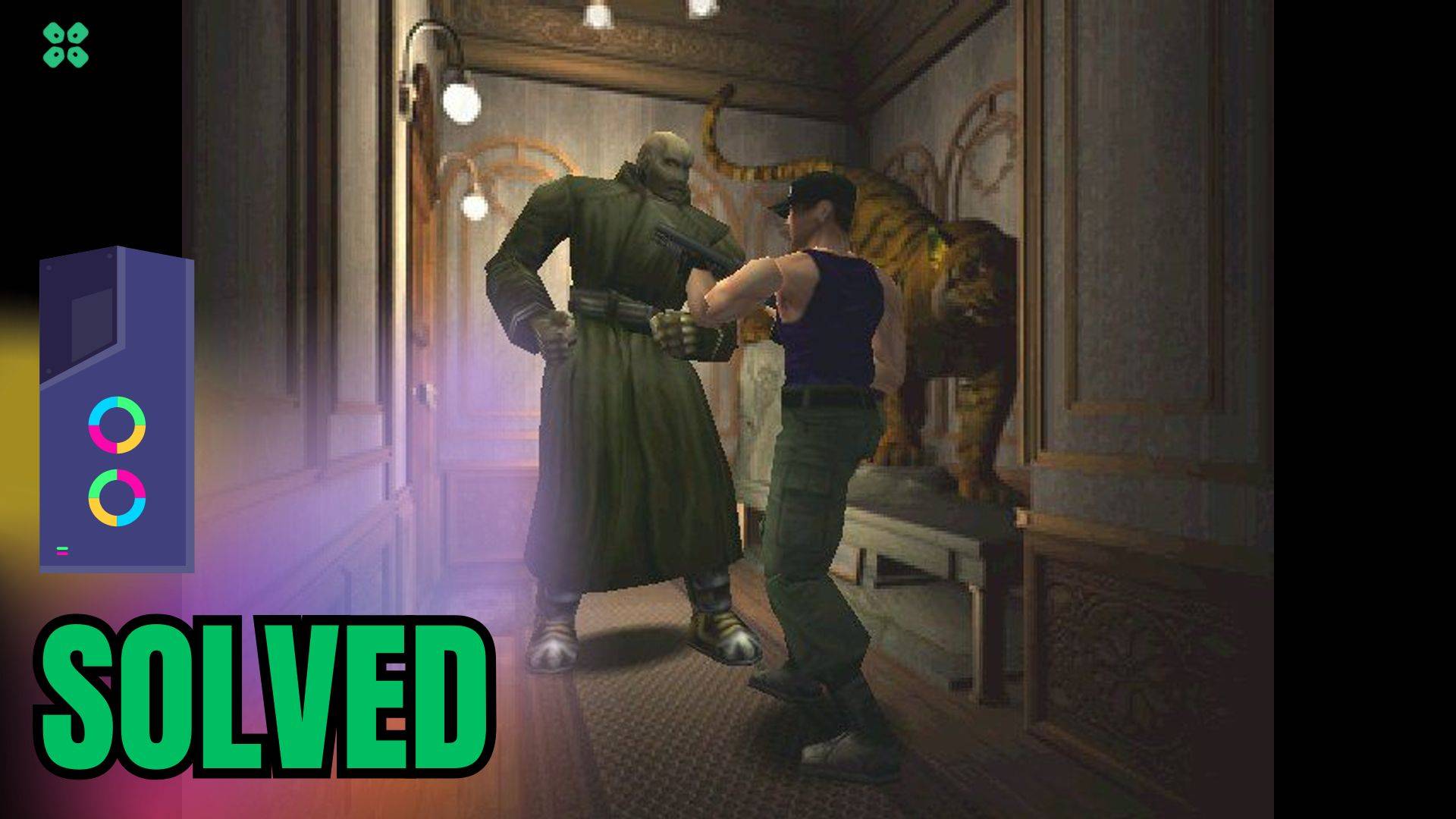 Artwork of Resident Evil 2 and its fix of crashing by TCG