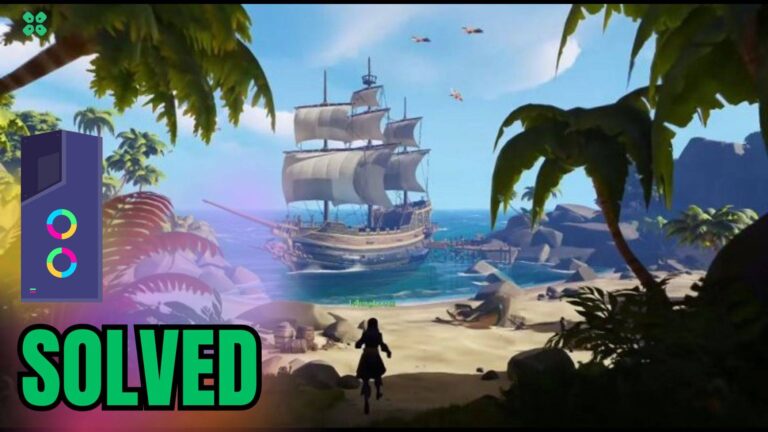 Artwork of Sea of Thieves and its fix of lagging by TCG