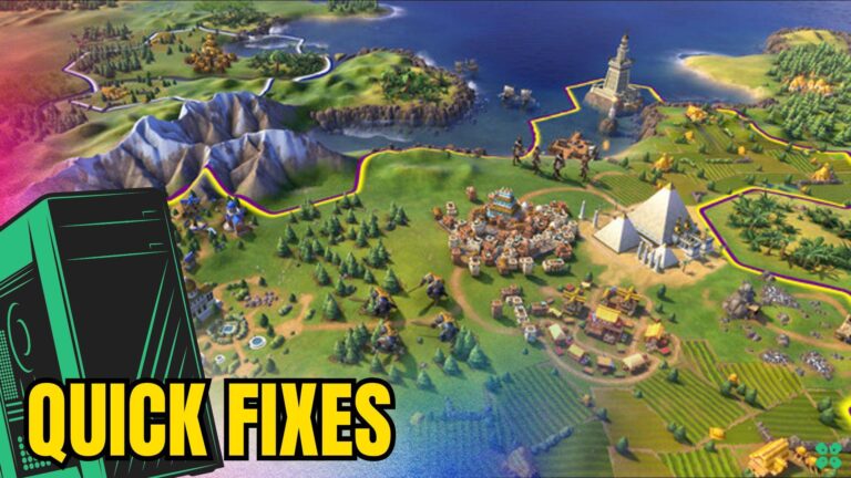 Artwork of Sid Meier's Civilization VI and its fix of crashing by TCG