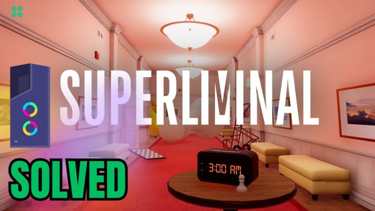 Artwork of Superliminal and its fix of crashing by TCG