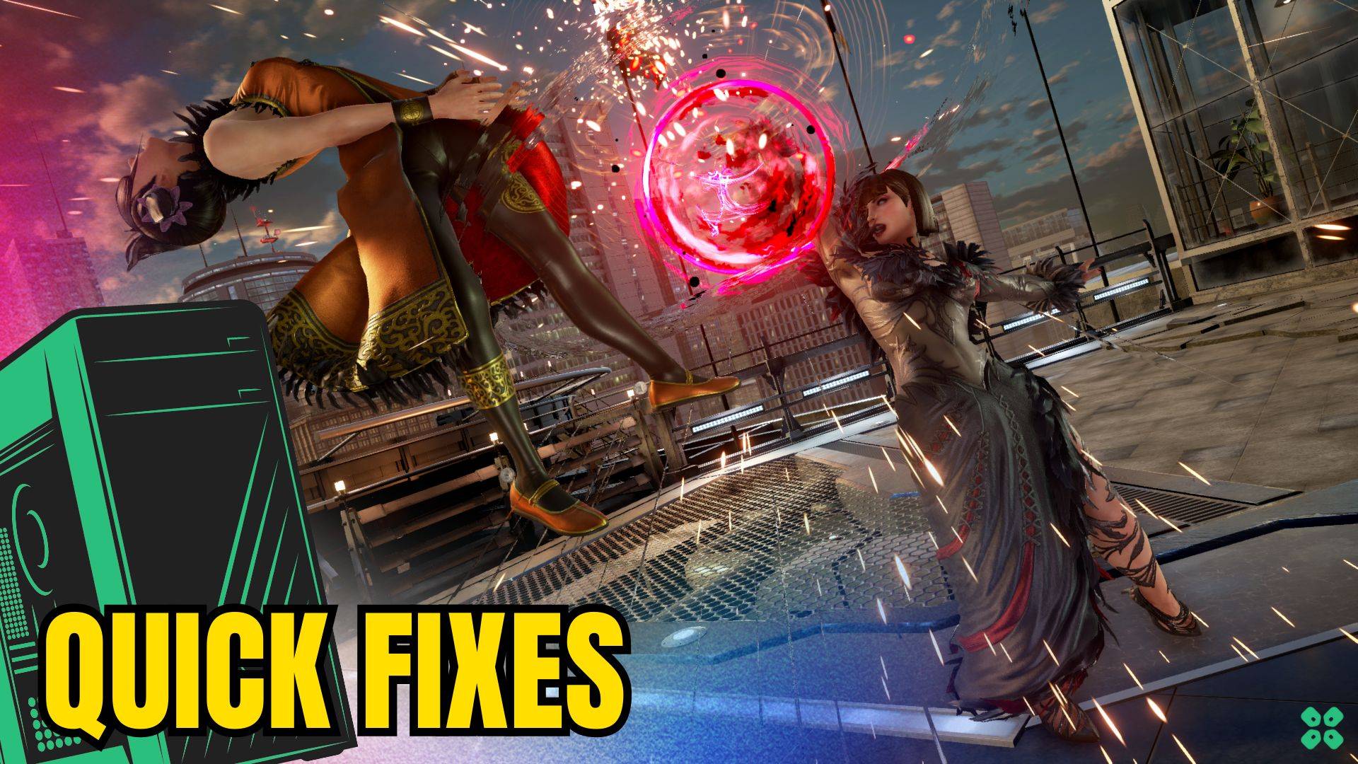 Artwork of Tekken 7 and its fix of lagging by TCG
