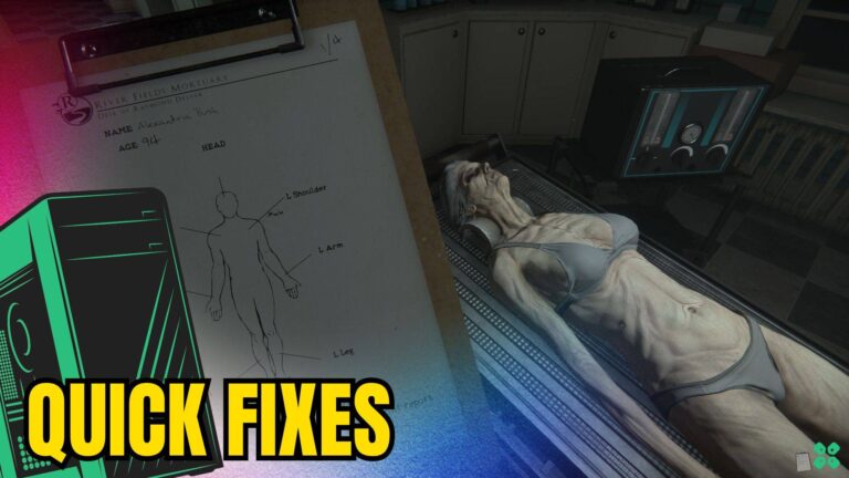Artwork of The Mortuary Assistant and its fix of crashing by TCG