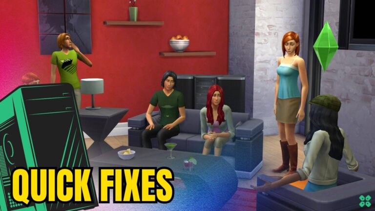 Artwork of The Sims 4 and its fix of crashing by TCG