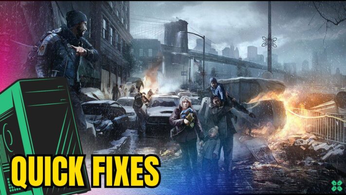 Artwork of Tom Clancy's The Division and its fix of crashing by TCG