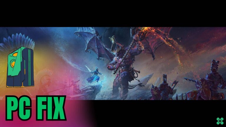 Artwork of Total War Warhammer III and its fix of crashing by TCG