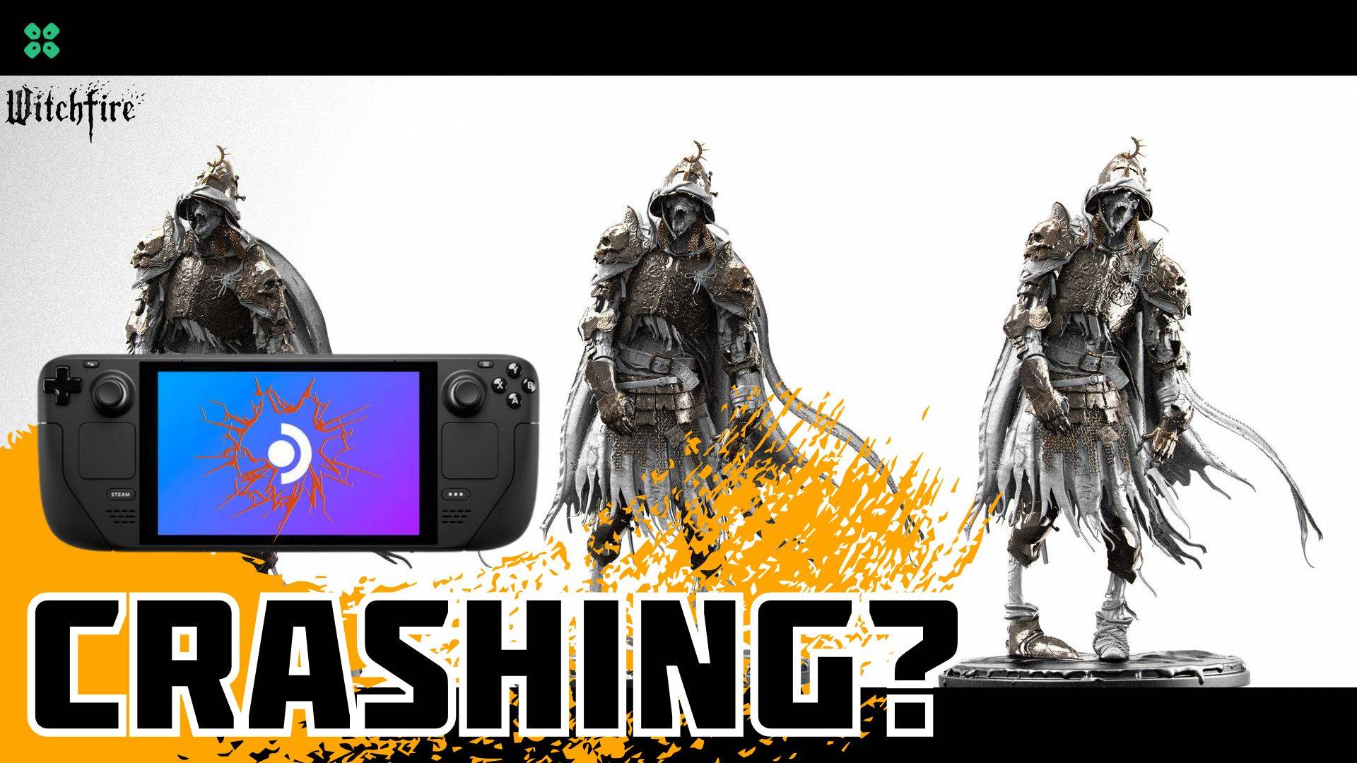 Artwork of Witchfire and its fix of crashing by TCG