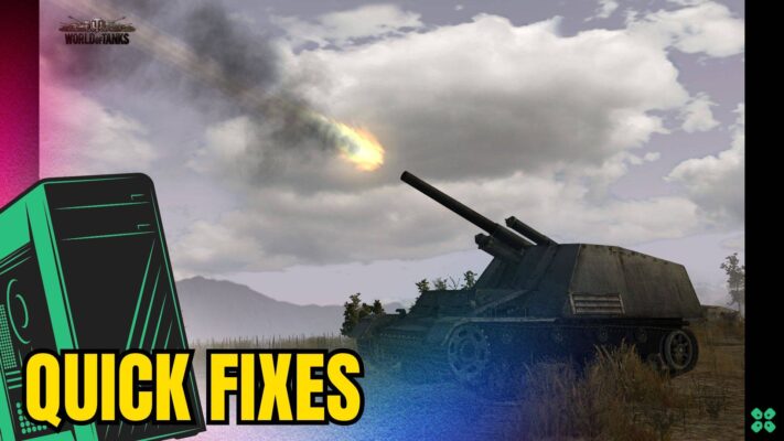 Artwork of World of Tanks and its fix of lagging by TCG