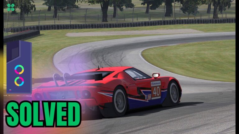 Artwork of iRacing and its fix of crashing by TCG