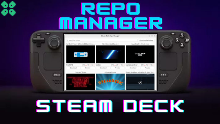 Steam Deck Repo Manager