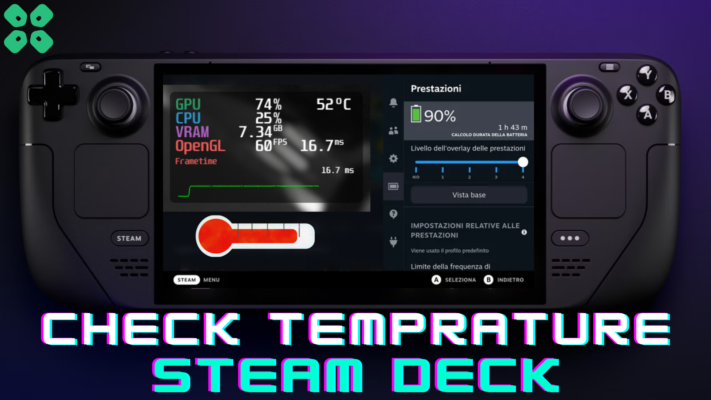How to Check Steam Deck Temperature