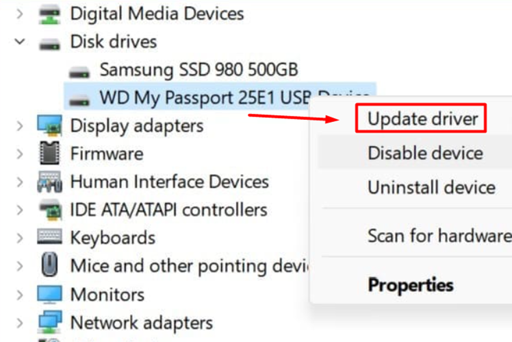 Updating SSD Drivers