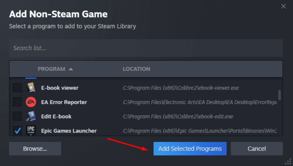 Adding Non Steam Games to Steam Client