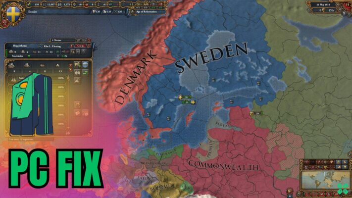Artwork of Europa Universalis IV and its fix of lagging by TCG