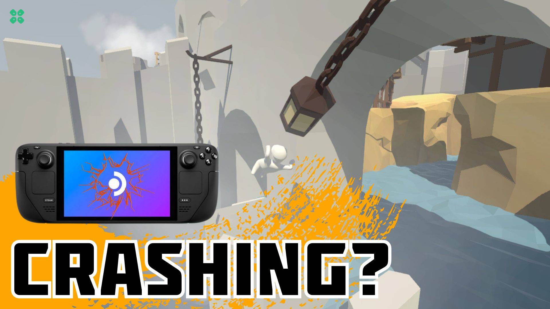 Artwork of Human Fall Flat and its fix of crashing by TCG