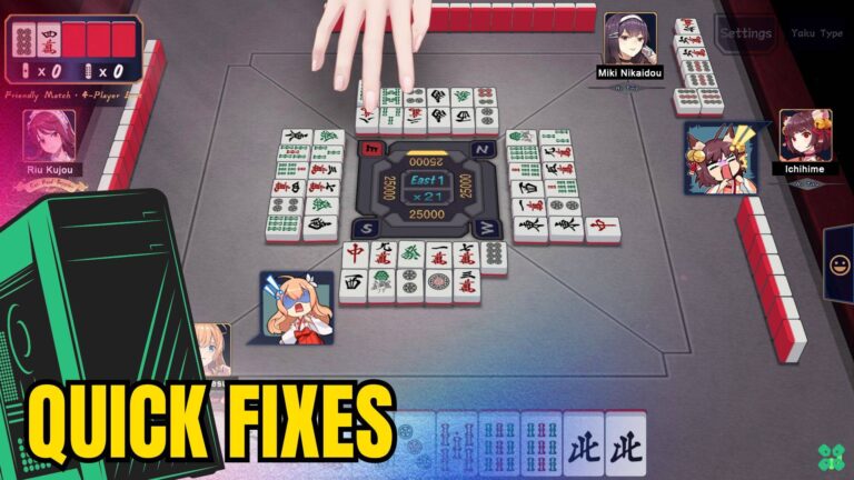 Artwork of Mahjong Soul and its fix of lagging by TCG