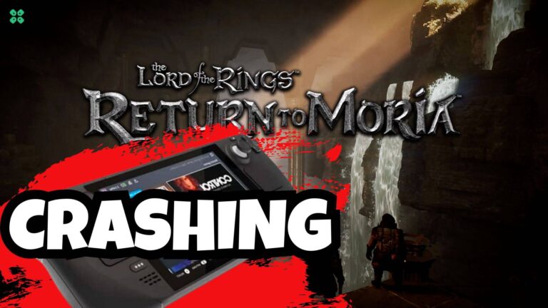 Artwork of The Lord of the Rings Return to Moria and its fix of crashing by TCG