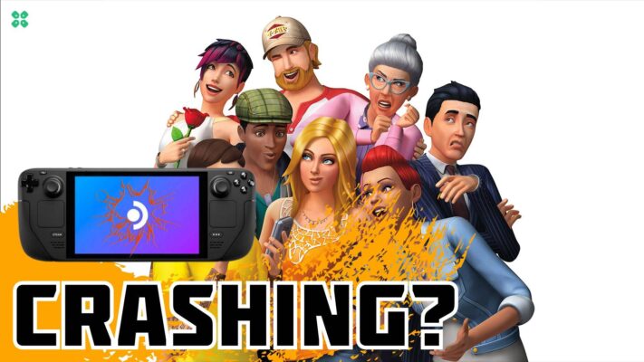 Artwork of The Sims 4 and its fix of crashing by TCG