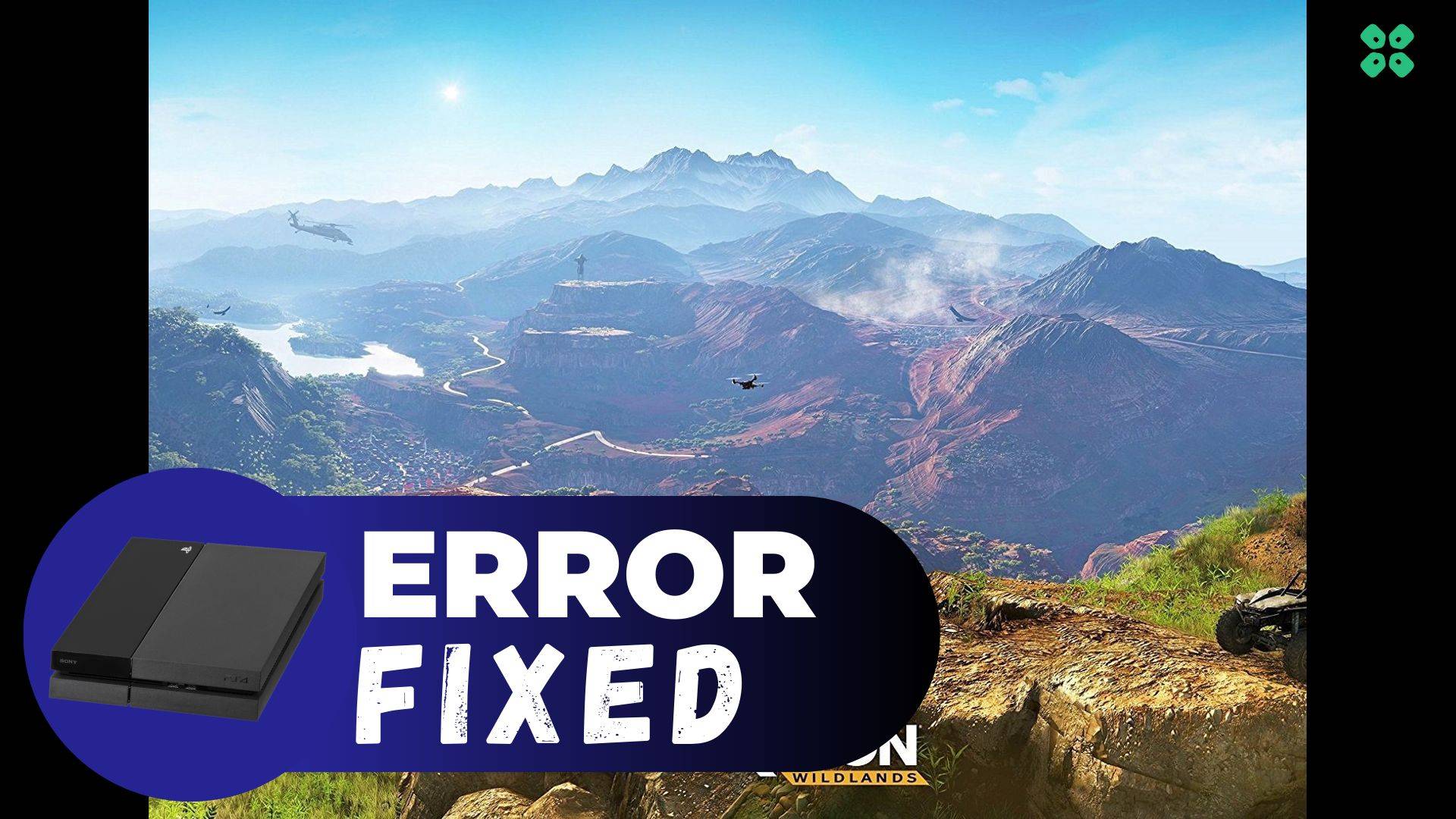 Artwork of Tom Clancy's Ghost Recon Wildlands and its fix of lagging by TCG