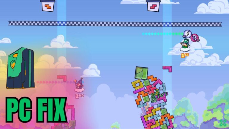 Artwork of Tricky Towers and its fix of crashing by TCG