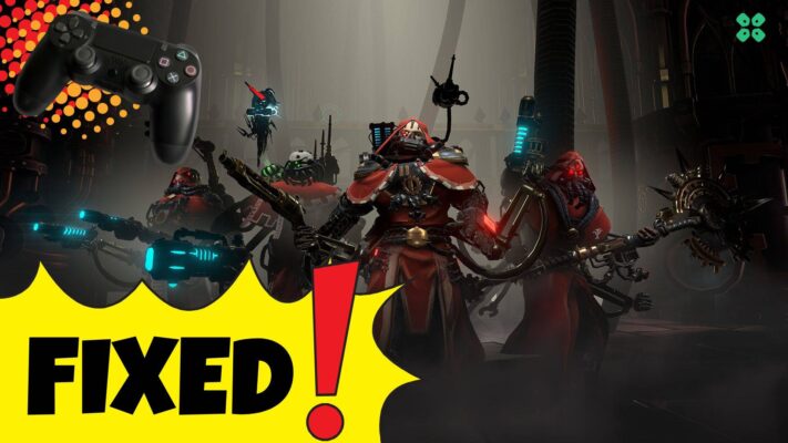 Artwork of Warhammer 40,000 Mechanicus and its fix of crashing by TCG