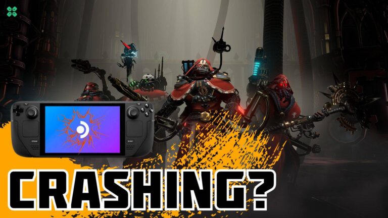 Artwork of Warhammer 40,000 Mechanicus and its fix of crashing by TCG