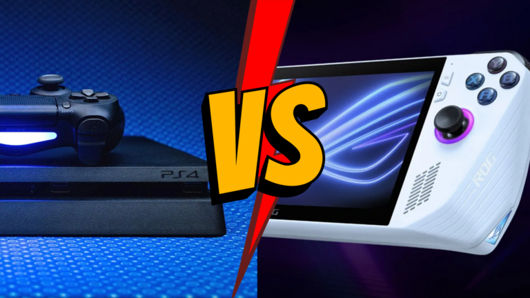 PlayStation 4/PlayStation 4 PRO VS Asus ROG Ally