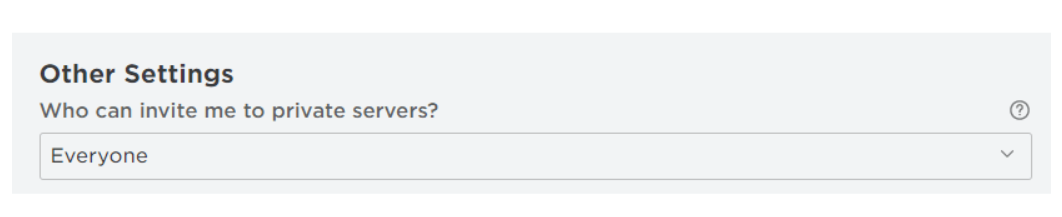 Changing Privacy Settings on Roblox