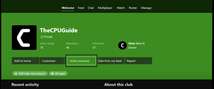 Roblox Friend List on Xbox