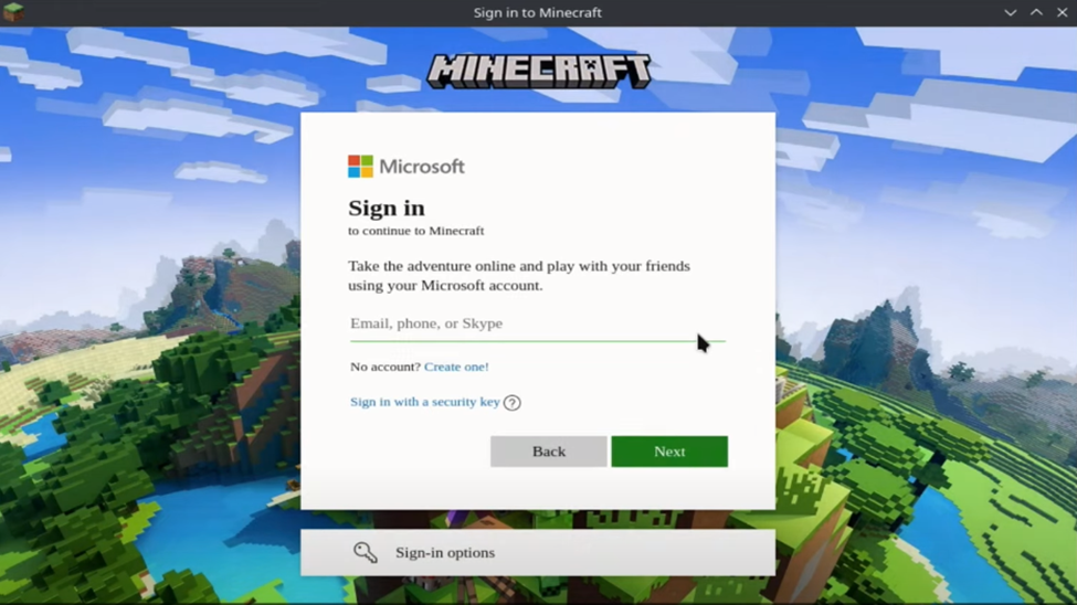 Signing in with Microsoft Account on Steam Deck
