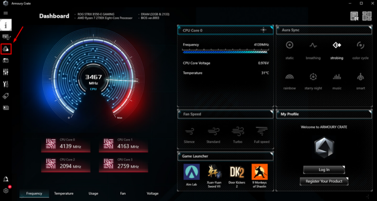 Change RGB Lighting Based on CPU Temperature: Asus Aura Sync – TCG