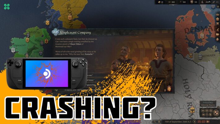 Artwork of Crusader Kings III and its fix of crashing by TCG