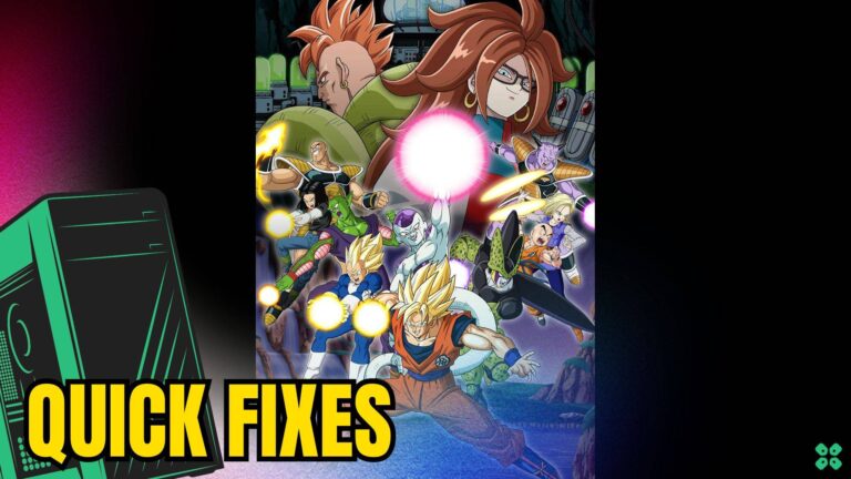 Artwork of Dragon Ball FighterZ and its fix of lagging by TCG