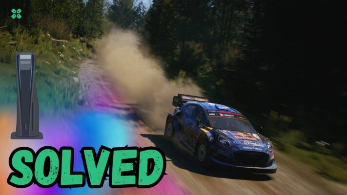 Artwork of EA Sports WRC and its fix of crashing by TCG