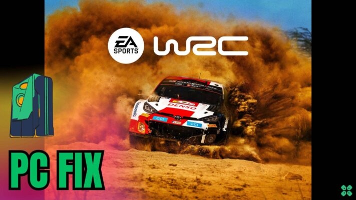 Artwork of EA Sports WRC and its fix of lagging by TCG