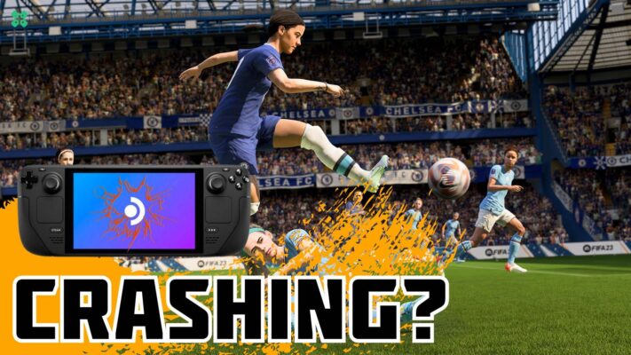 Artwork of FIFA 23 and its fix of crashing by TCG