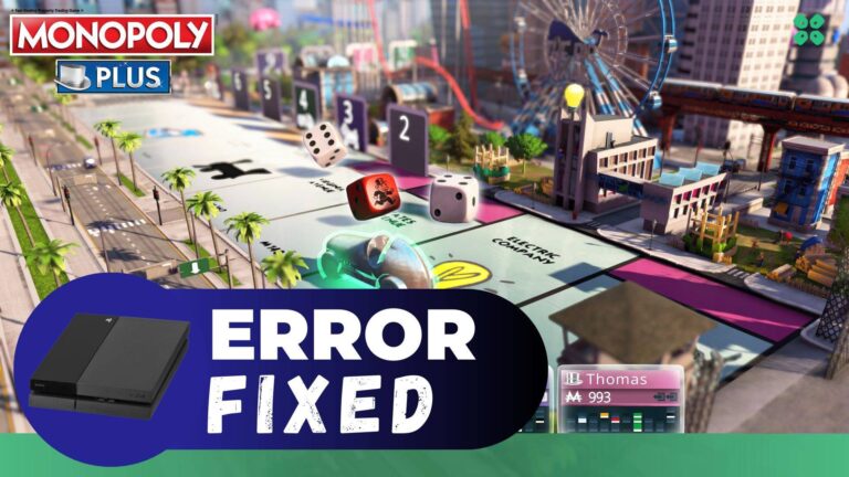 Artwork of Monopoly Plus and its fix of crashing by TCG