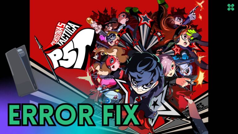 Artwork of Persona 5 Tactica and its fix of crashing by TCG