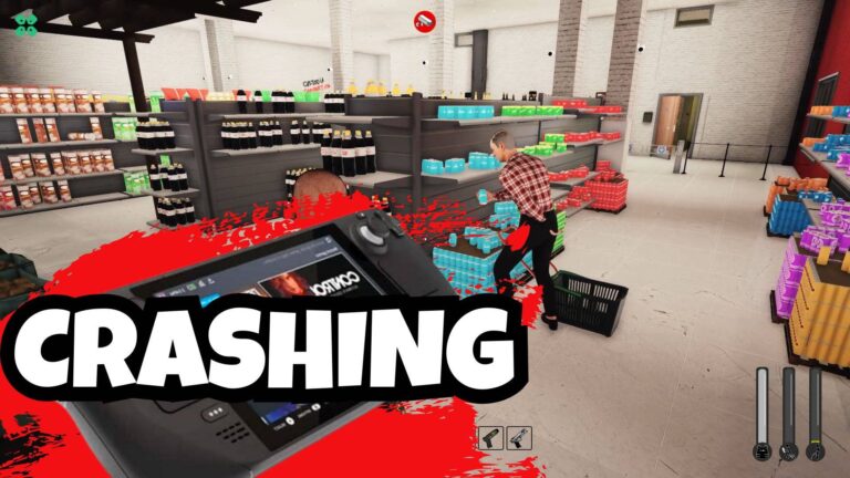 Artwork of Supermarket Security Simulator and its fix of crashing by TCG