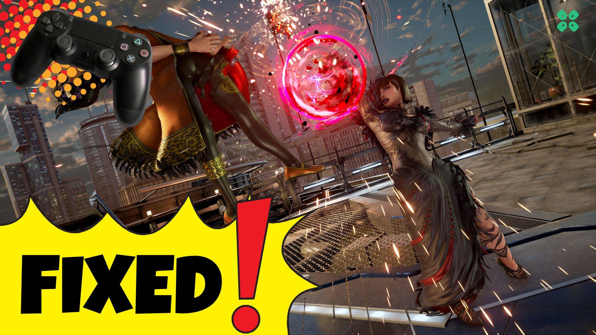 Artwork of Tekken 7 and its fix of crashing by TCG