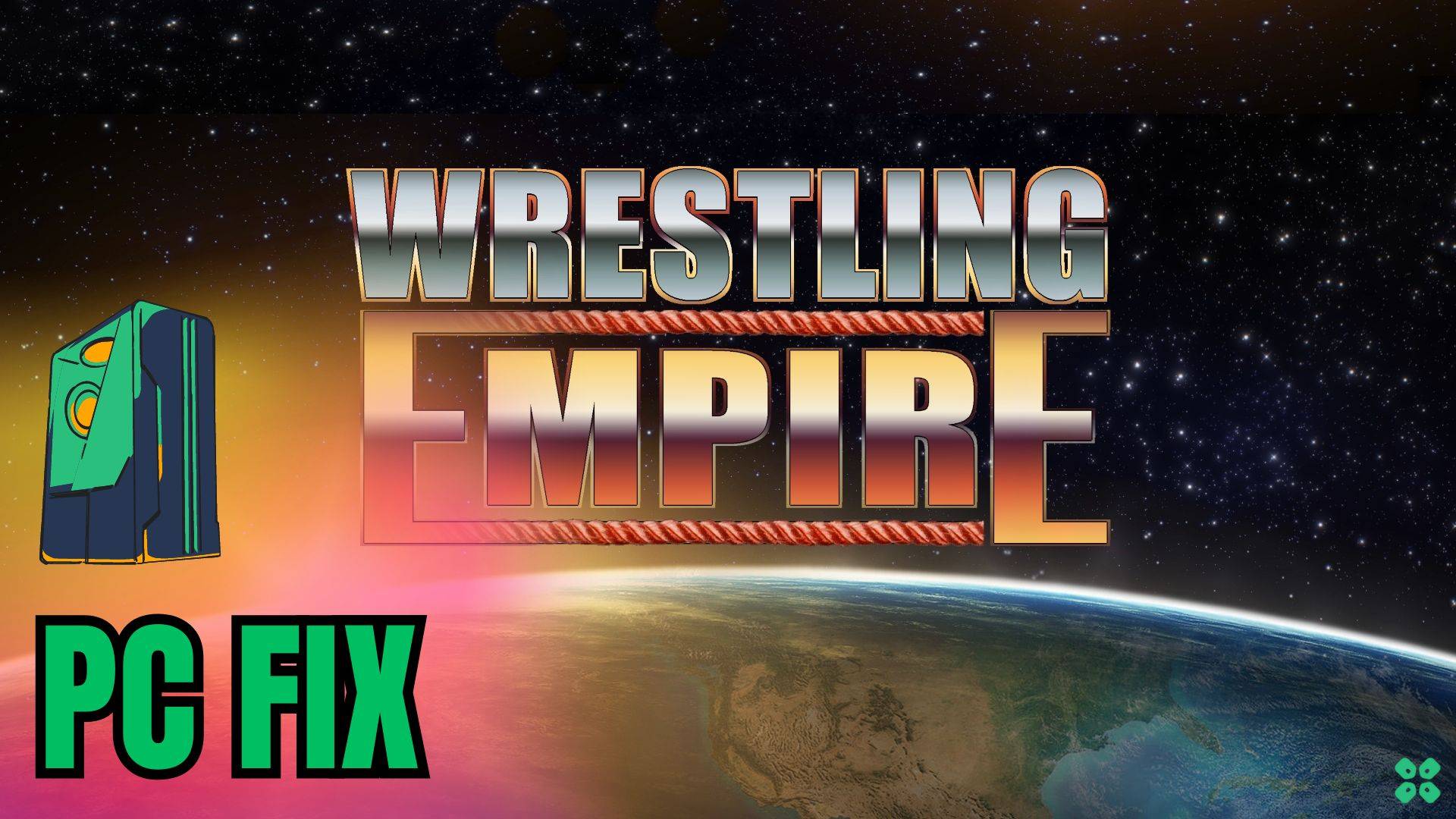 Artwork of Wrestling Empire and its fix of crashing by TCG