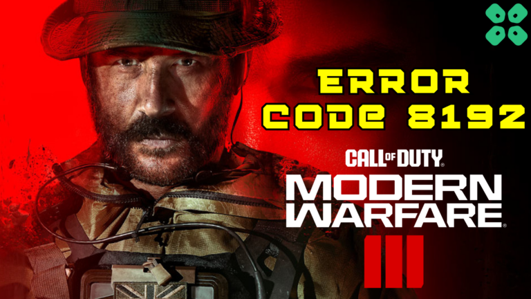 How to Fix Call of Duty MW3 Error Code 8192