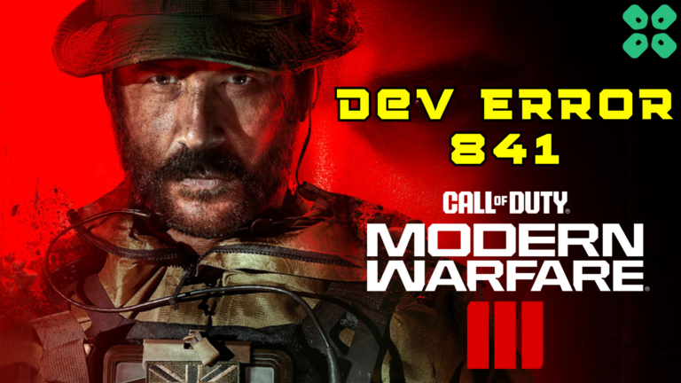 How to Fix Call of Duty MW3 Dev Error 841